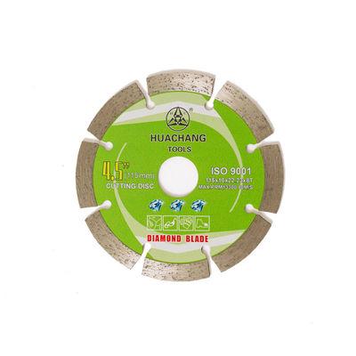 Холодная пресса 4.5inch „115×1.2/1.8×10×22.23×8T поделила на сегменты лезвие диаманта для общего назначения, камня с длинной жизнью