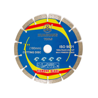 конкретный режущий диск 180×1.6/2.2×10×22.23×14T для лезвия вырезывания плитки диаманта точильщика 180mm