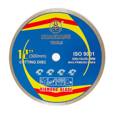 плитка диаманта прессы 12inch „300×2.0/3.0×10×25.4mm горячая увидела лезвия для общецелевого, керамического, мраморного и конкретного