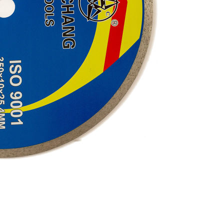 Горячая плитка диаманта прессы 14inch 350×2.2/3.2×10×25.4mm увидела лезвия для общецелевого, керамического, мраморного и конкретного