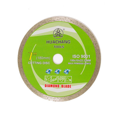 Холодное лезвие диаманта оправы прессы 7inch 180×1.6/2.2×10×22.23mm непрерывное для керамического, мраморизует с длинной режа жизнью