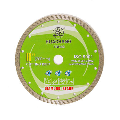 Пресса 8inch 200×10×22.23mm лезвия диаманта Turbo холодная высококачественное для общецелевого, керамический, мраморный