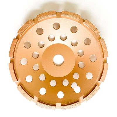 Лазер фабрики 7inch сварил колесо для конкретного, камень чашки одиночной строки диаманта 180mm меля, трудные строительные материалы