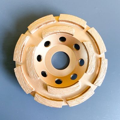 колесо чашки диаманта строки 4 105mm двойное меля для конкретных инструментов Huachang