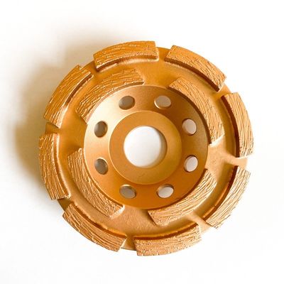 115mm 4-1/2 внутри. Двойное колесо чашки диаманта строки для каменной двойной чашки диаманта