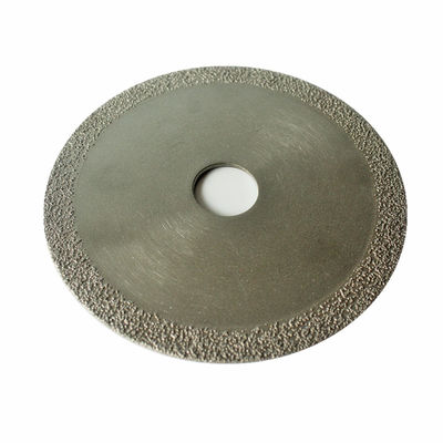 лезвие алмазной пилы 100×1.0/1.8×15×20mm паяемое вакуумом для резать аварийную ситуацию огня нержавеющей стали металла литого железа мраморную