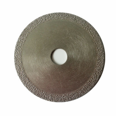 лезвие алмазной пилы 100×1.0/1.8×15×20mm паяемое вакуумом для резать аварийную ситуацию огня нержавеющей стали металла литого железа мраморную