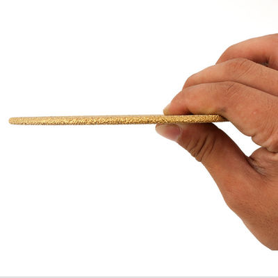 лезвие алмазной пилы 150×1.6×10×22.23mm паяемое вакуумом для резать аварийную ситуацию огня нержавеющей стали металла литого железа мраморную