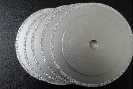 лезвие алмазной пилы 230×1.8/2.8×15×22.23mm паяемое вакуумом для резать аварийную ситуацию огня нержавеющей стали металла литого железа мраморную