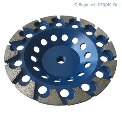 лазер 180mm сварил поделенное на сегменты колесо чашки диаманта меля для бетона, камня, строительного материала