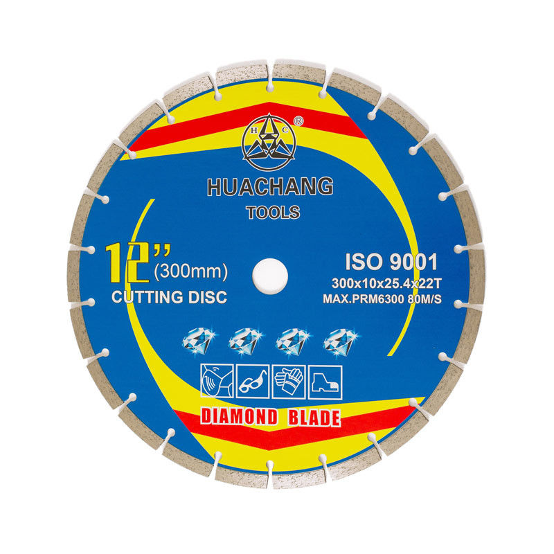 Высококачественный конкретный режущий диск 300×10×25.4×22T для лезвия вырезывания плитки диаманта точильщика 300mm