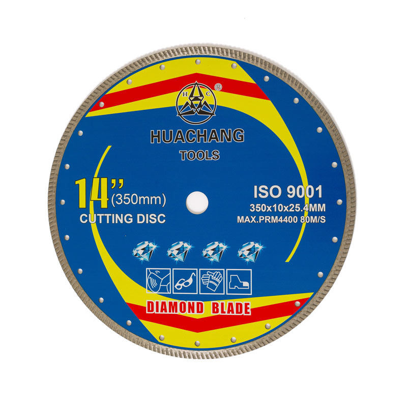 Горячее тело диаманта Blade65Mn фарфора прессы 14inch „350×2.2/3.2×10×25.4mm высококачественное стальное с длинной режа жизнью