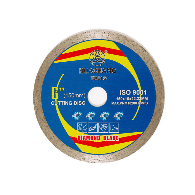 плитка диаманта прессы 6inch „150×1.4/2.0×10×22.23mm горячая увидела лезвия для общецелевого, керамического, мраморного и конкретного