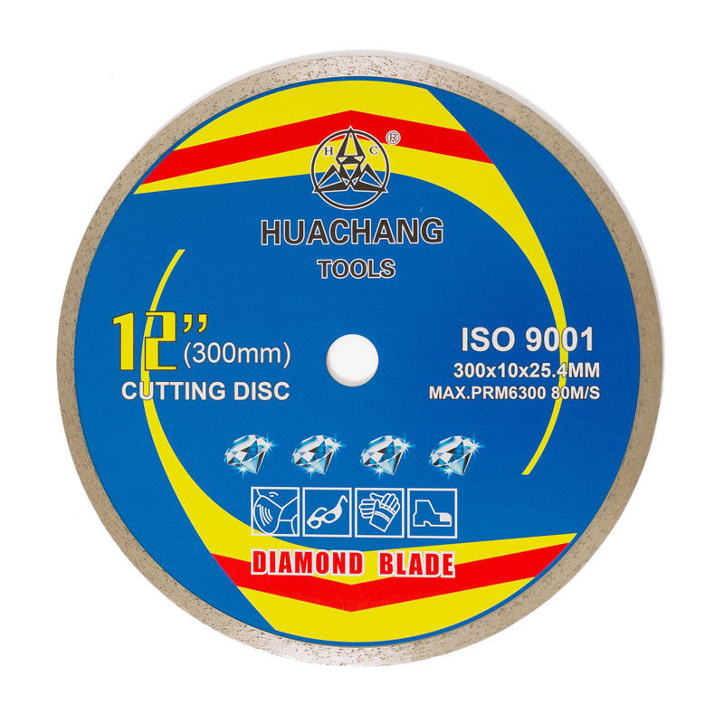 плитка диаманта прессы 12inch „300×2.0/3.0×10×25.4mm горячая увидела лезвия для общецелевого, керамического, мраморного и конкретного