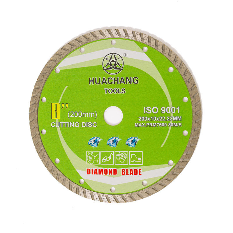 Пресса 8inch 200×10×22.23mm лезвия диаманта Turbo холодная высококачественное для общецелевого, керамический, мраморный