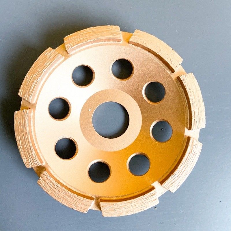 колесо сваренное лазером 125×10T (30×5×7.2) ×22.23mm одиночное строки 5inch диаманта чашки для конкретного, камень, трудные строительные материалы