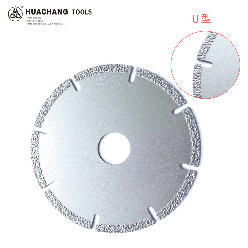 вакуум 4.5inch 115×1.4/2.2×5×22.23×9T высококачественный паял диск вырезывания диаманта меля для мрамора камня керамического пластикового