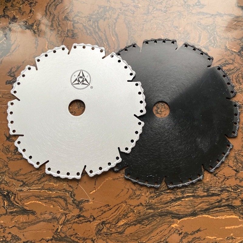 Хороший взгляд 5inch 125×1.4/2.4×8×9T×22.23 вакуумирует паяемый диамант меля резать диск для мрамора камня керамического пластикового